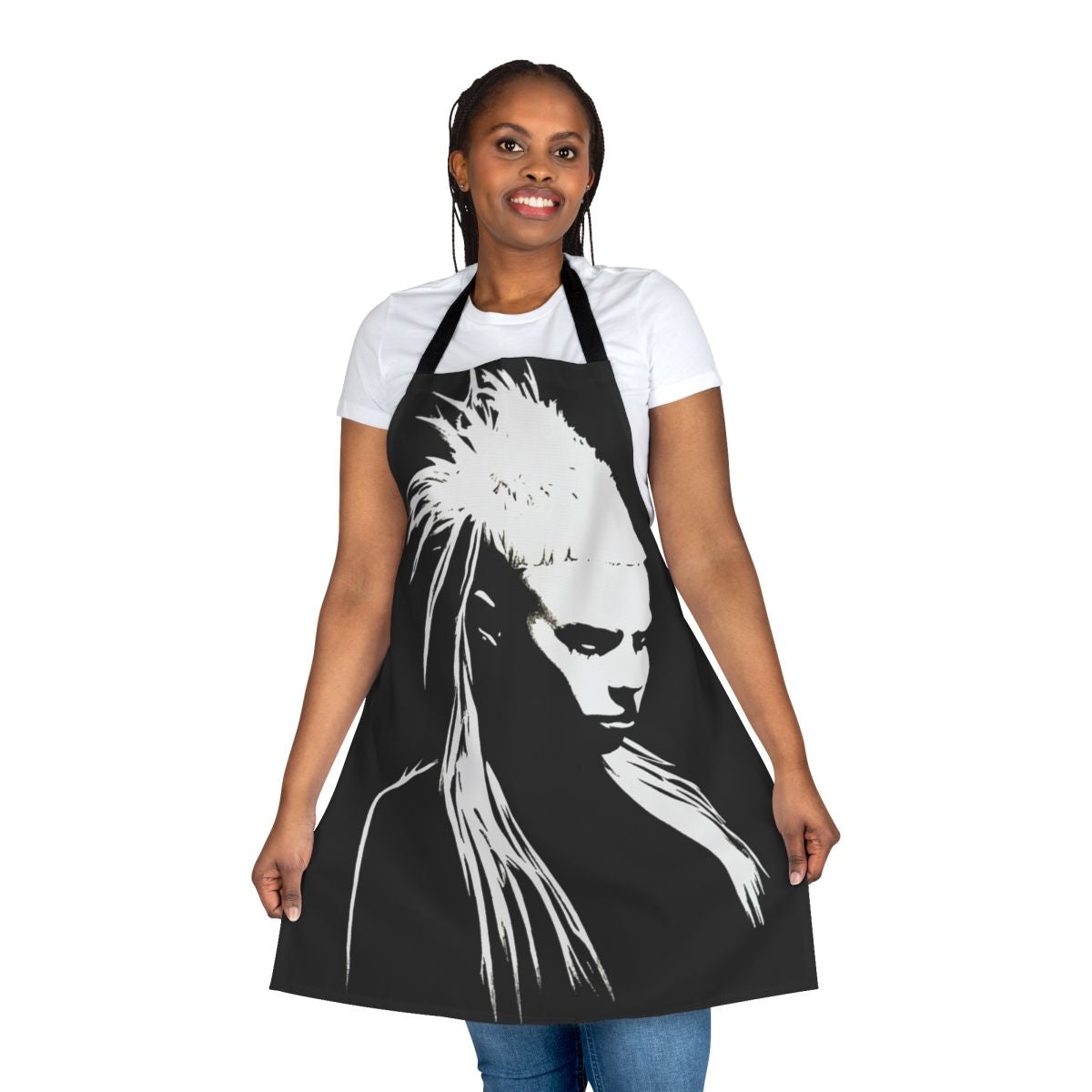 Yolandi Visser Inspired Alternative Music Portrait Drawing Apron