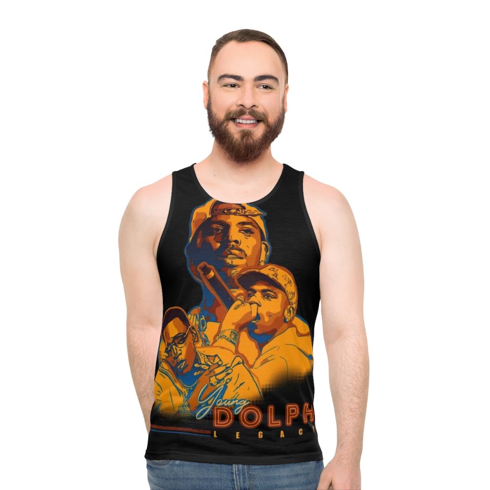 Young Dolph Memphis Rapper Hip Hop Tribute Tank Top