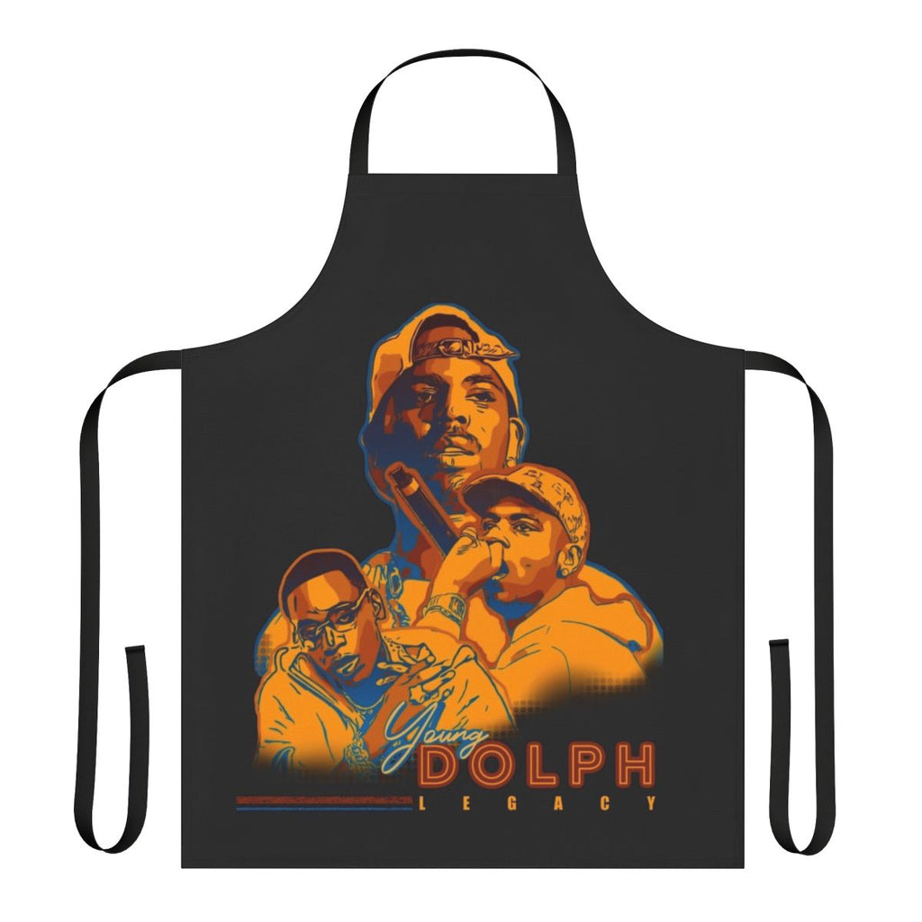Young Dolph Tribute Apron - Honoring the Legacy of the Memphis Rapper