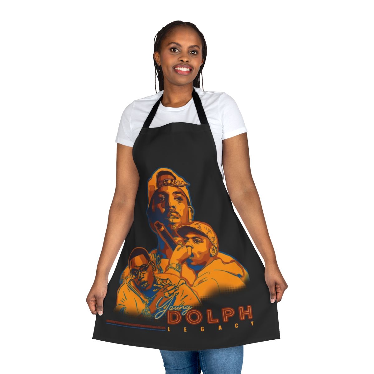 Young Dolph Tribute Apron - Honoring the Legacy of the Memphis Rapper