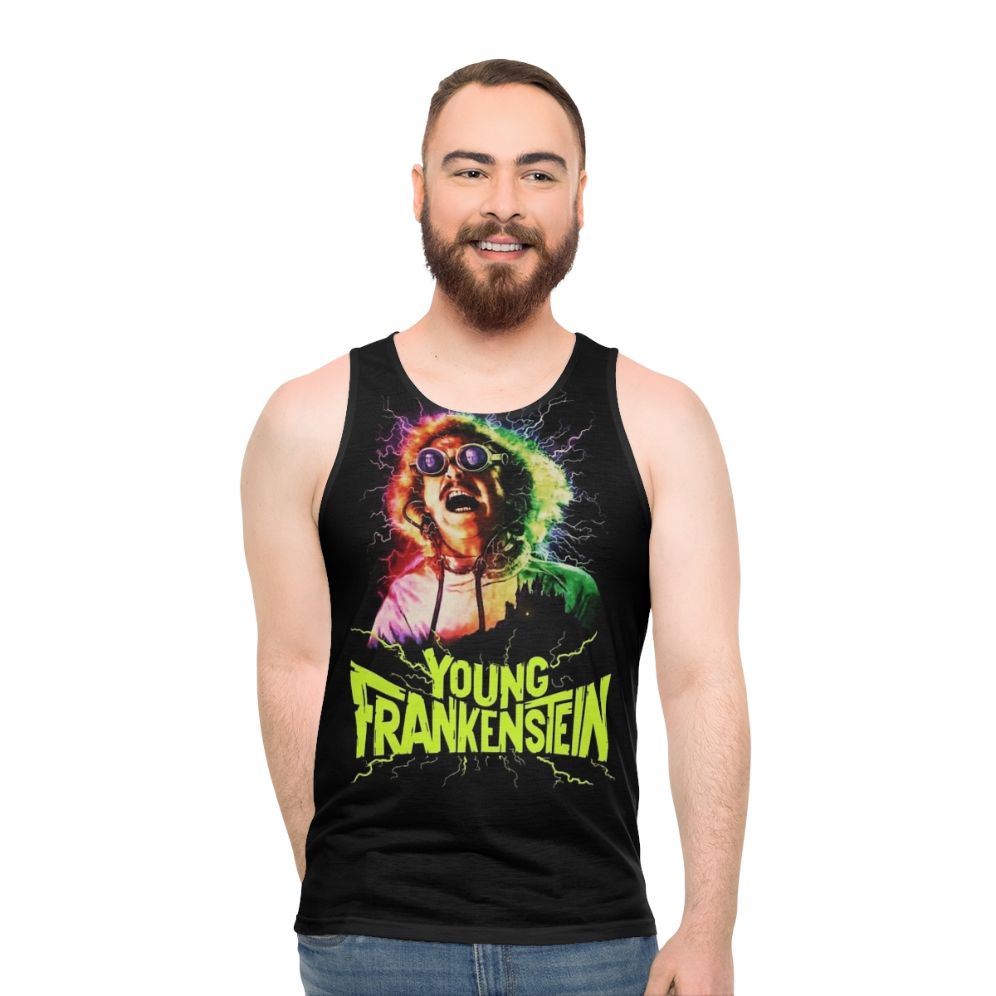 Young Frankenstein unisex tank top featuring Gene Wilder