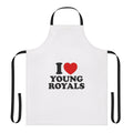Young Royals inspired apron with characters from the popular Netflix series