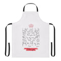 Apron featuring a line art design of Prince Wilhelm and Simon Eriksson from the Netflix series Young Royals.