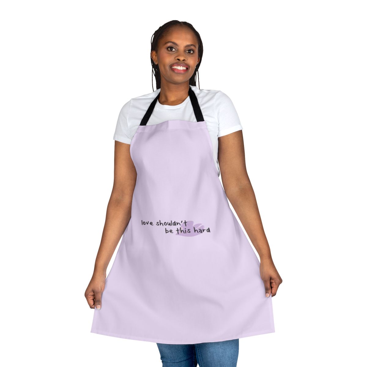 Young Royals inspired apron featuring line art design of Prince Wilhelm and Simon Eriksson