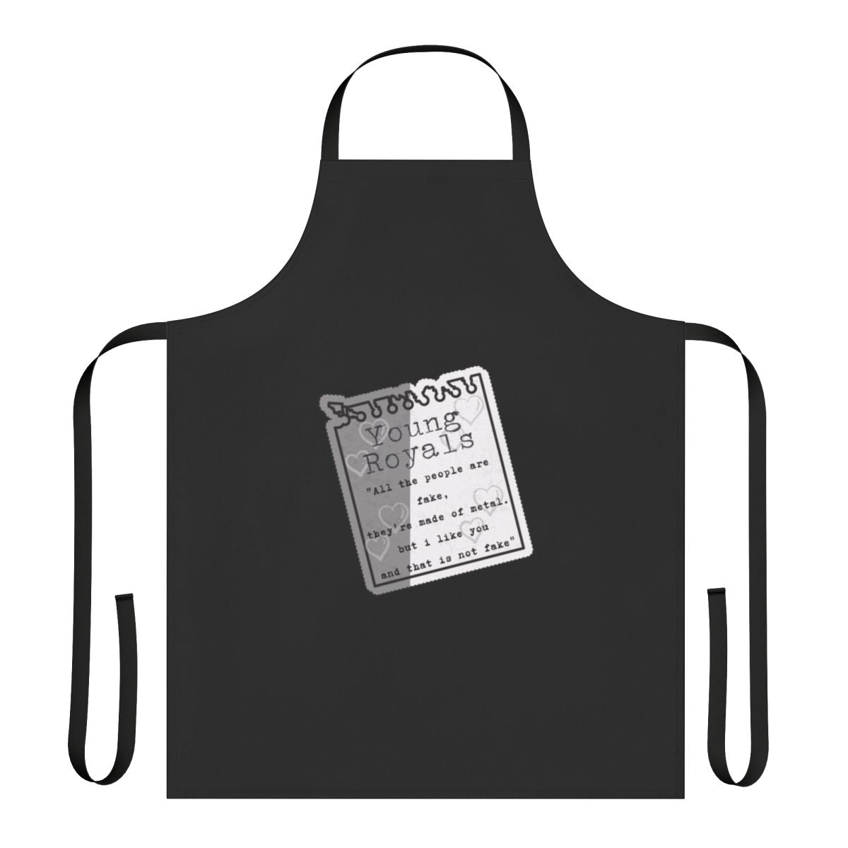 Young Royals Inspired Apron with Iconic Quote from the Netflix LGBTQ+ Drama Series