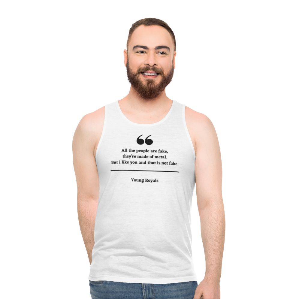 Young Royals Netflix Series Unisex Tank Top