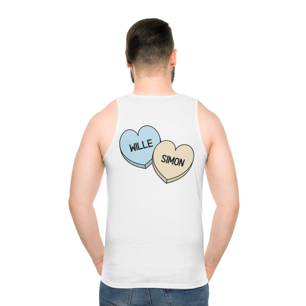 Young Royals Prince Wilhelm and Simon Eriksson Unisex Tank Top
