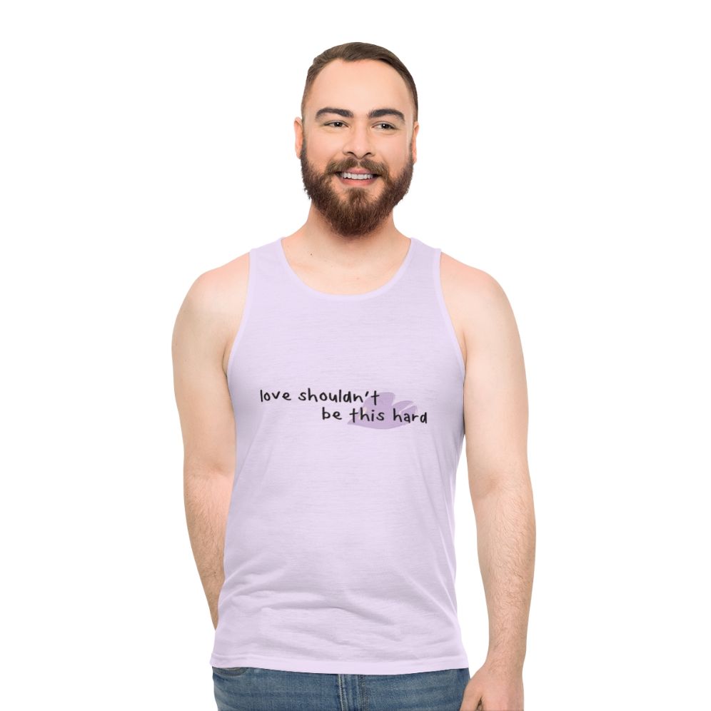 Young Royals Season 3 Prince Wilhelm and Simon Eriksson Unisex Tank Top