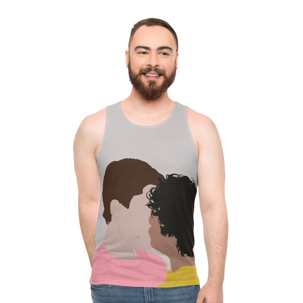 Young Royals S3 Unisex Tank Top with Prince Wilhelm and Simon Eriksson