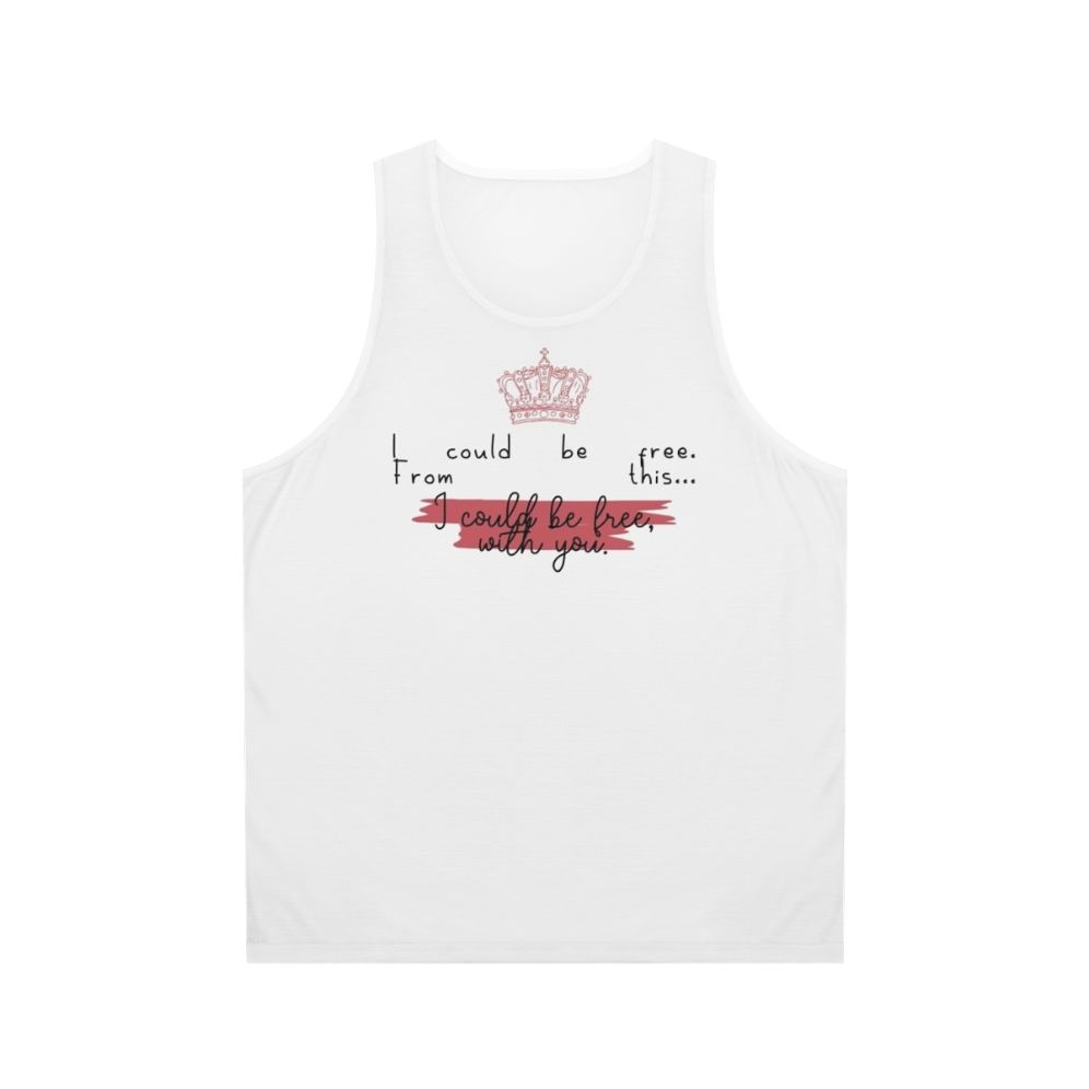 Young Royals Unisex Tank Top with Minimal Line Art Design