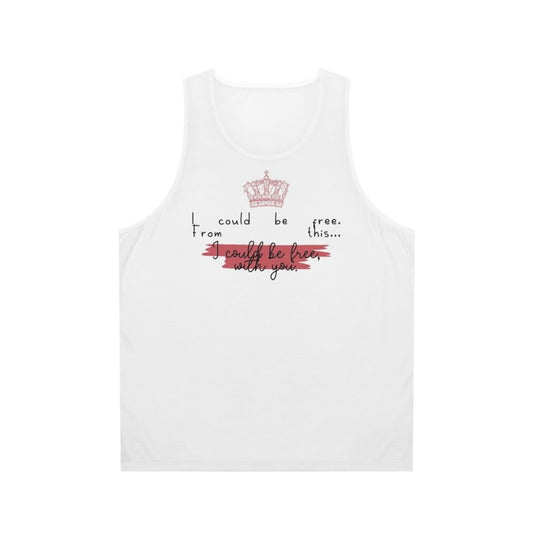 Young Royals Unisex Tank Top with Minimal Line Art Design