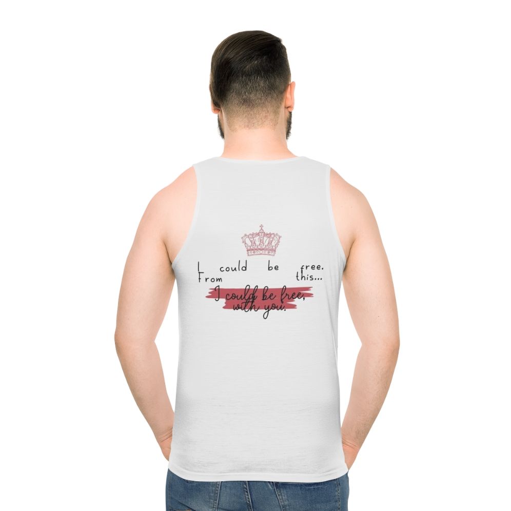 Young Royals Unisex Tank Top with Minimal Line Art Design