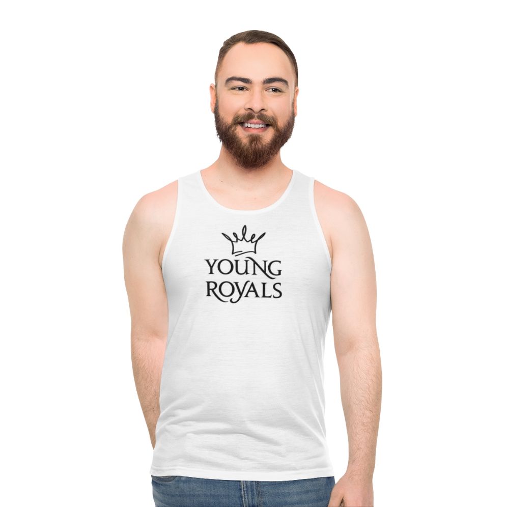 Young Royals Unisex Tank Top featuring Simon and Wilhelm