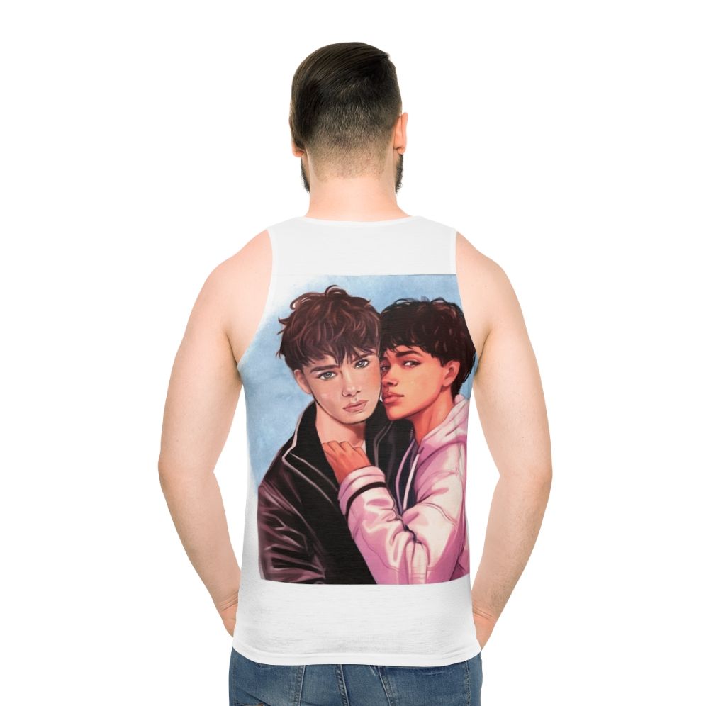Young Royals Unisex Tank Top with LGBTQ+ Imagery