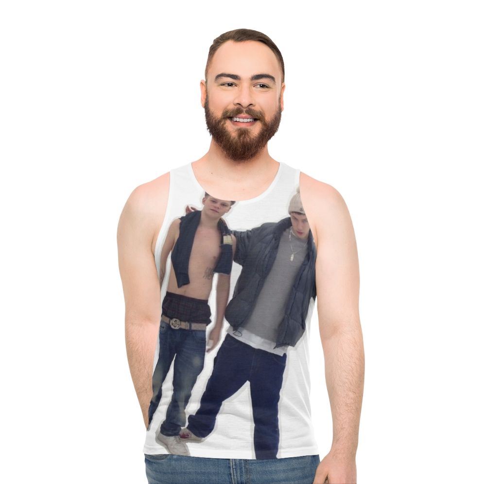 Yung Lean Bladee graphic tank top