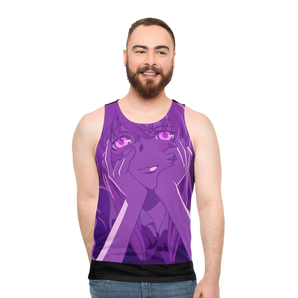 Yuno Gasai Mirai Nikki Anime Unisex Tank Top