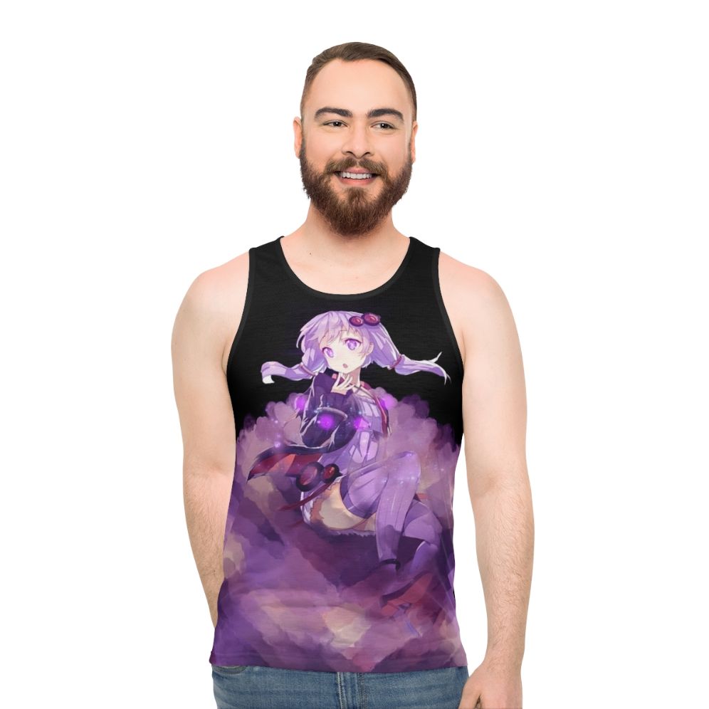 Yuzuki Yukari Vocaloid Unisex Tank Top