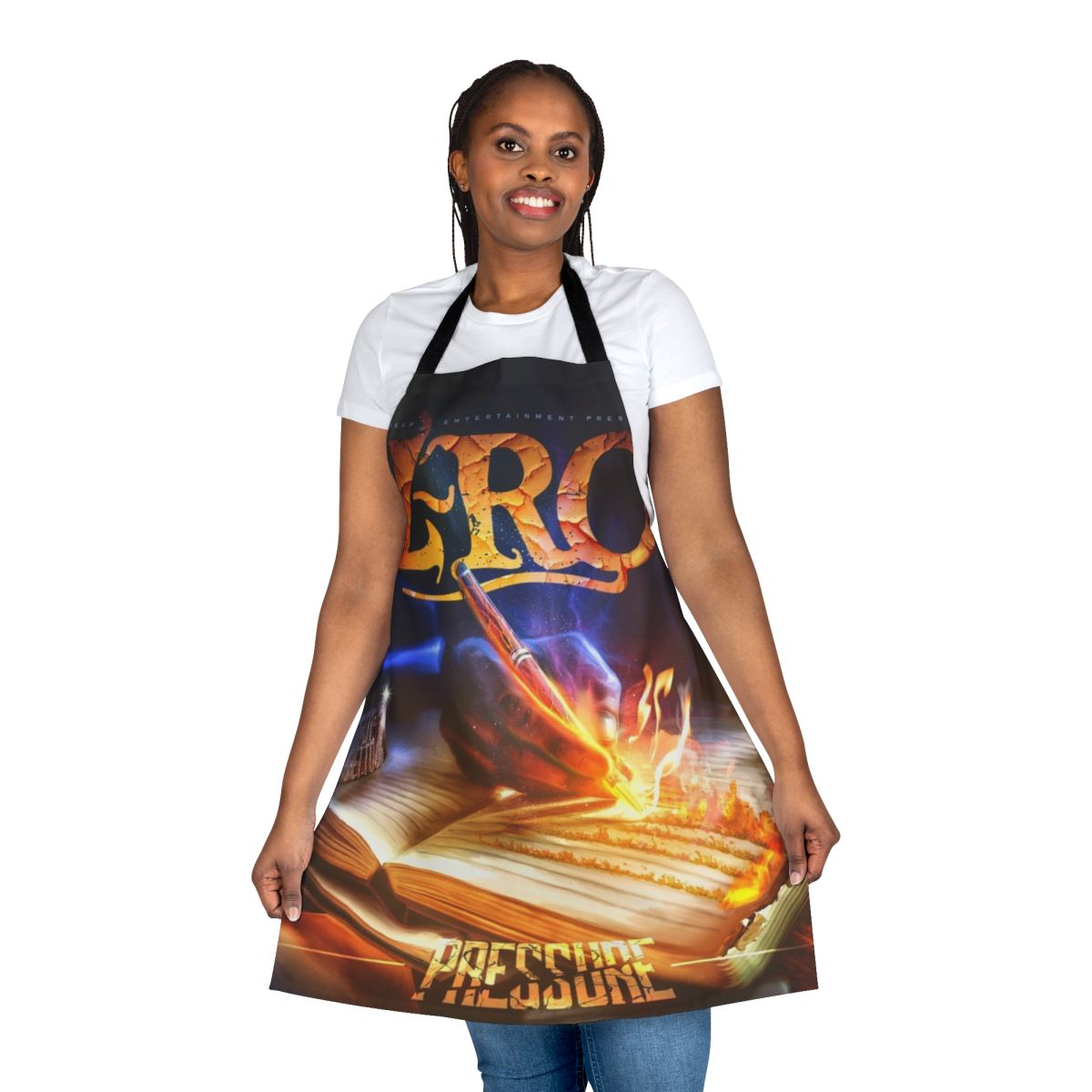 Z-Ro Inspired Apron with Illustration