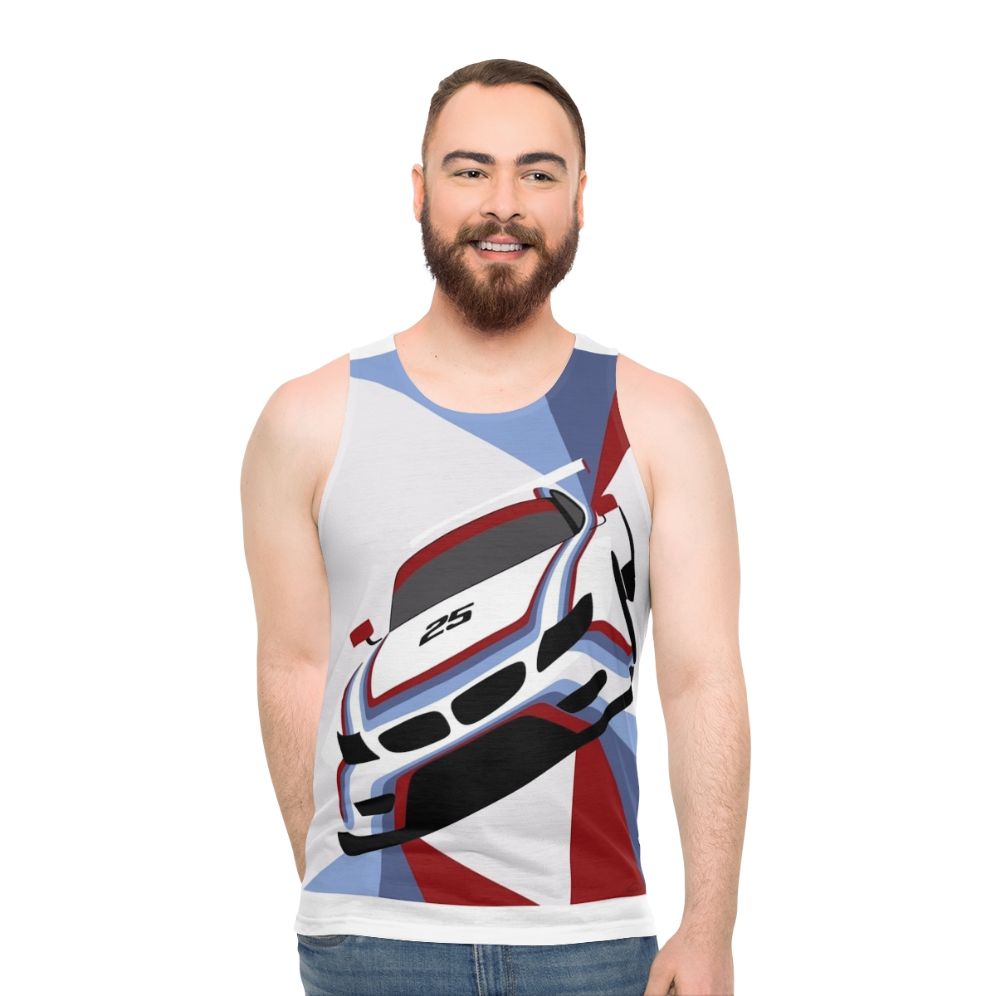 BMW Z4 GTLM Race Car Inspired Unisex Tank Top