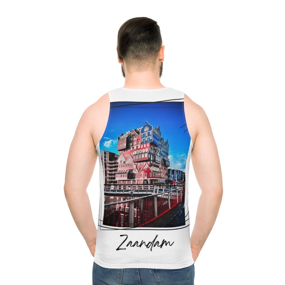 Zaandam City in Holland Unisex Tank Top