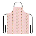 Zachary Levi inspired apron with superhero design
