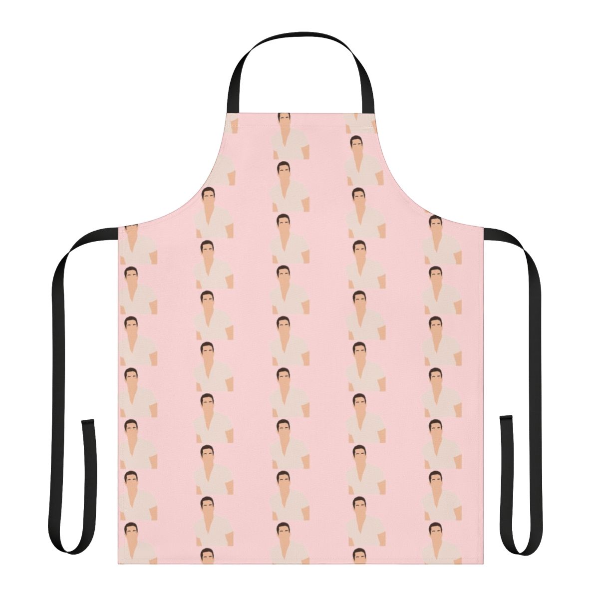 Zachary Levi inspired apron with superhero design