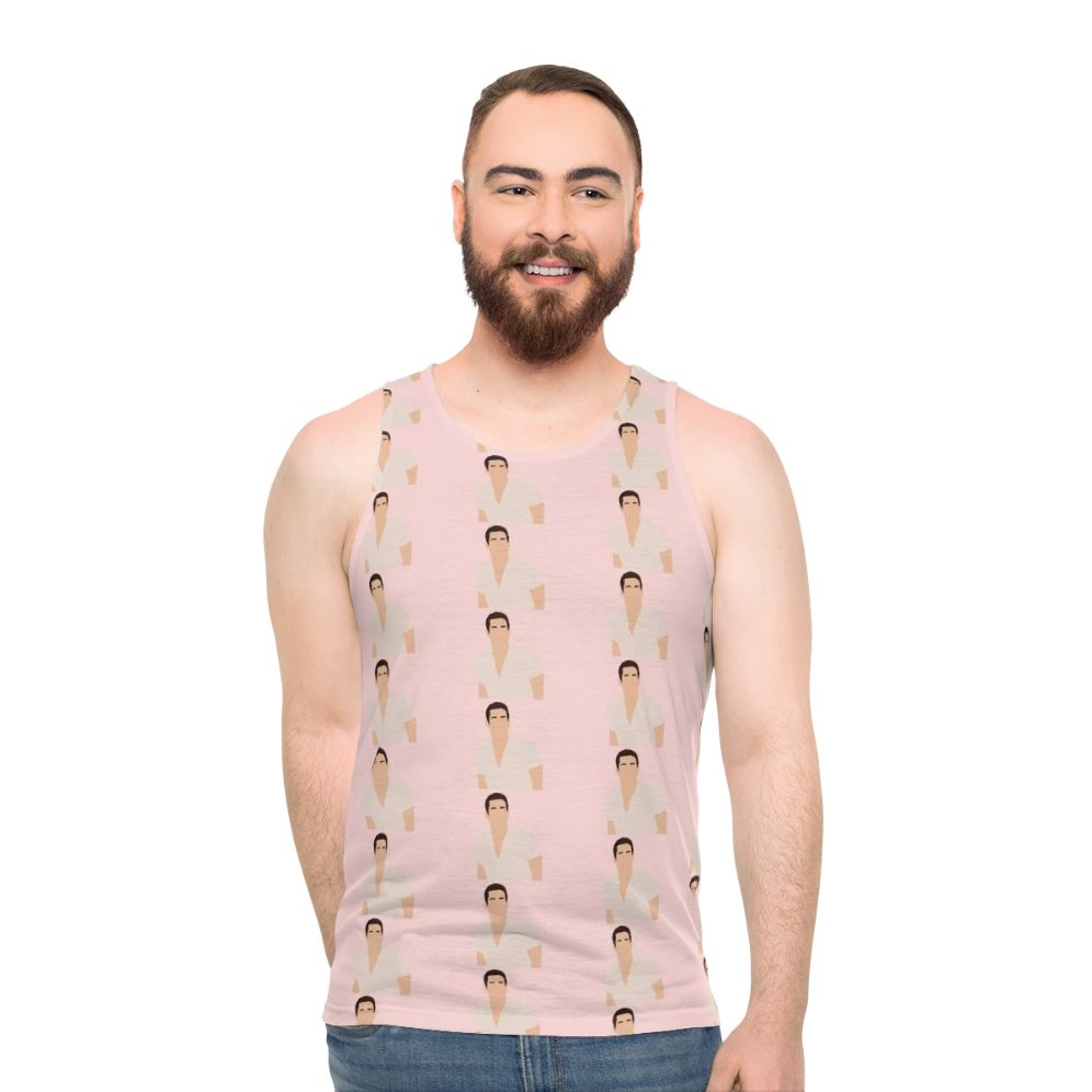 Zachary Levi Unisex Superhero Tank Top