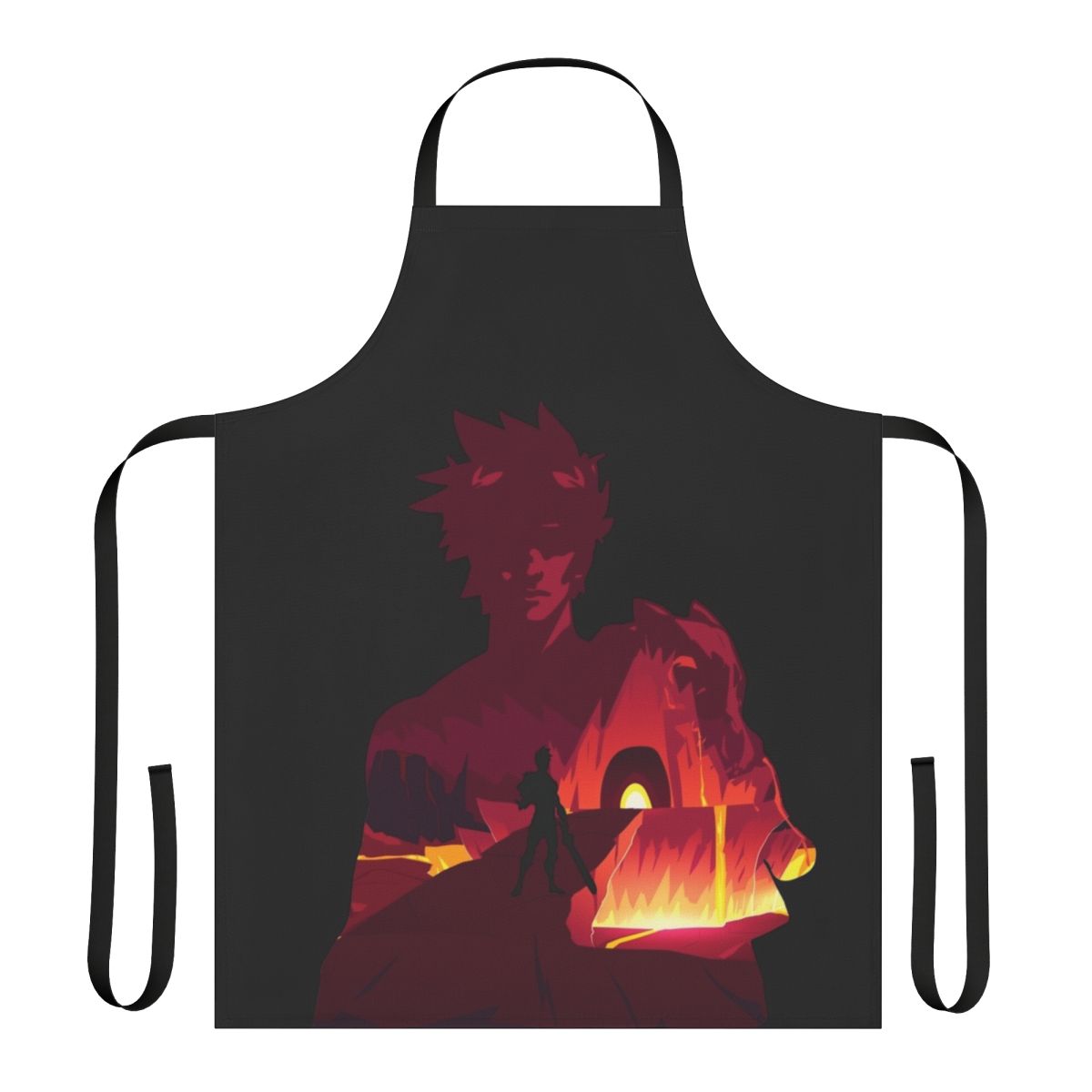 Zagreus and Hades Inspired Negative Space Apron
