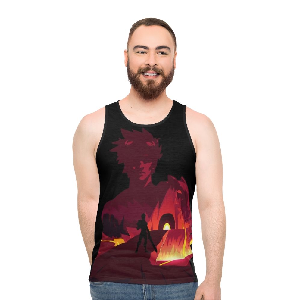 Zagreus Hades Unisex Tank Top - Greek Mythology Video Game Fan Art