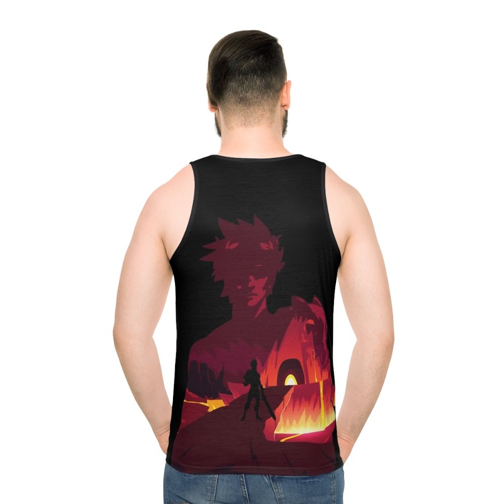Zagreus Hades Unisex Tank Top - Greek Mythology Video Game Fan Art