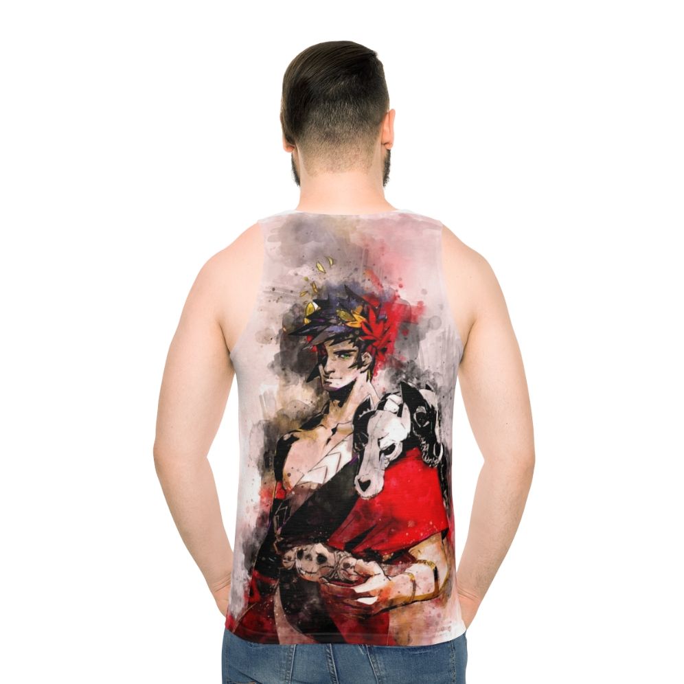 Zagreus Hades Watercolor Unisex Tank Top