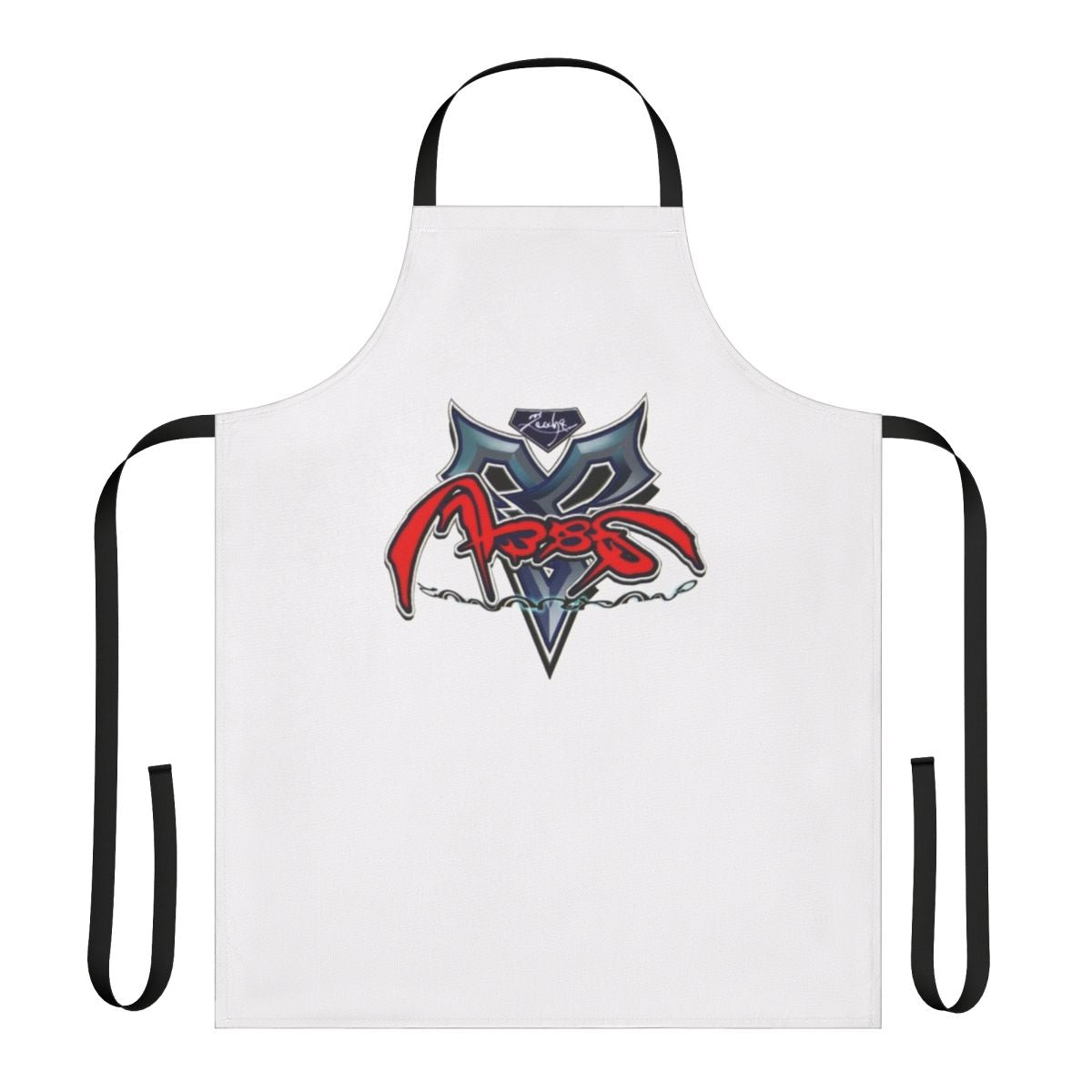 Zanarkand Abes inspired apron with Final Fantasy X imagery and symbols