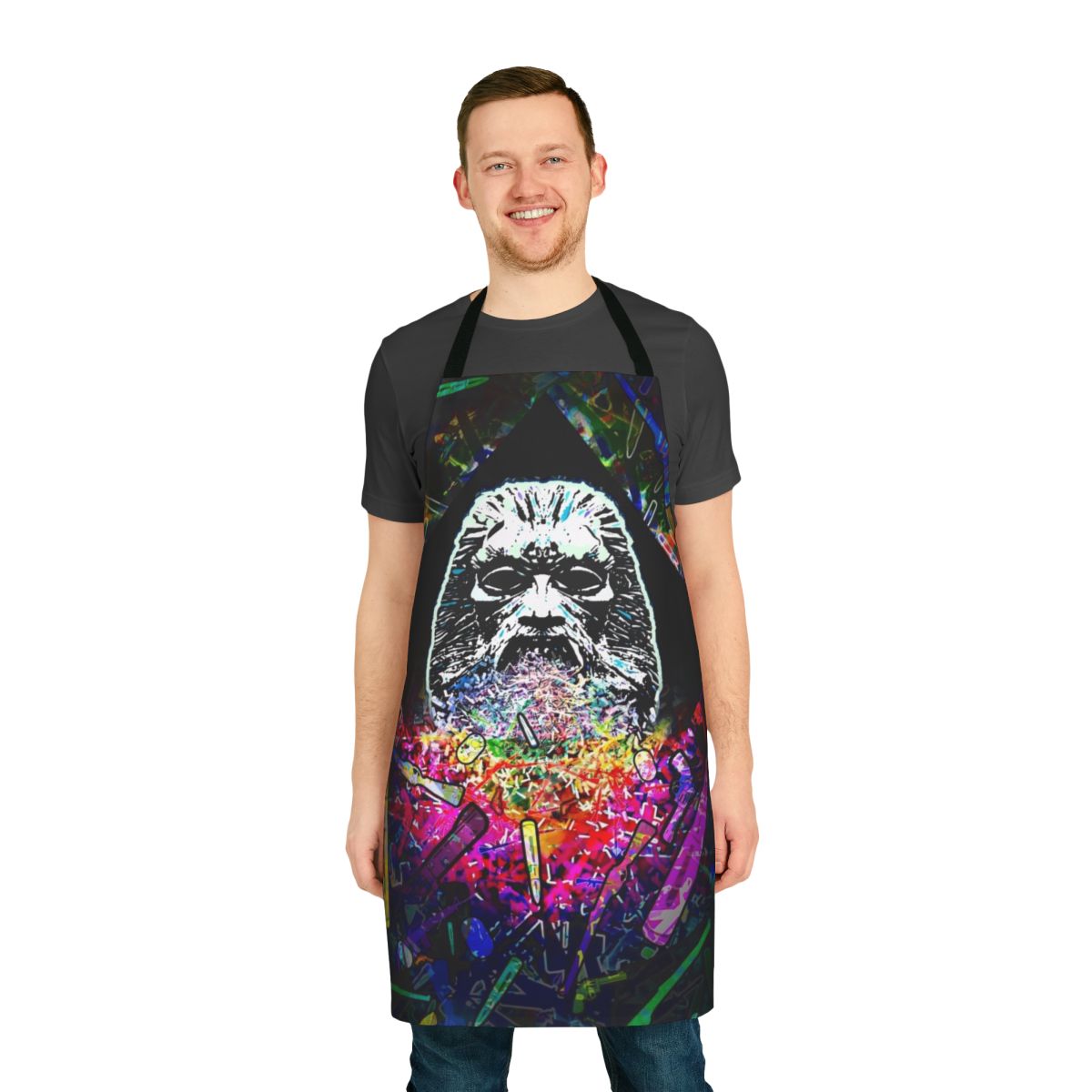 Zardoz cult classic sci-fi movie themed apron