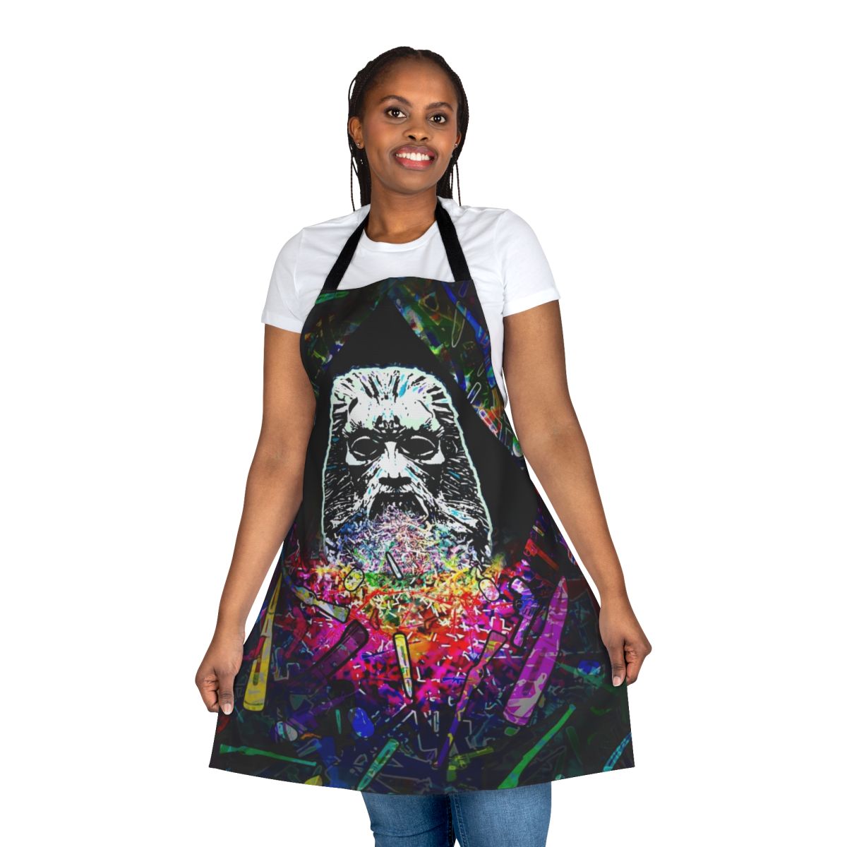 Zardoz cult classic sci-fi movie themed apron