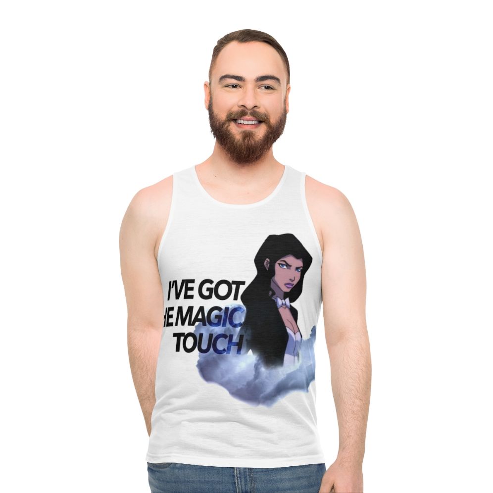 Zatanna magician cartoon superhero tank top