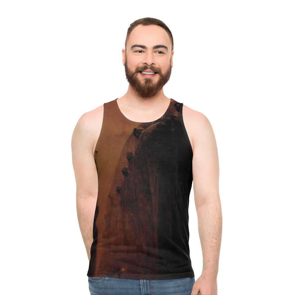 Zdzislaw Beksinski dark art unisex tank top