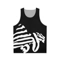 Zebra Pleco Unisex Tank Top