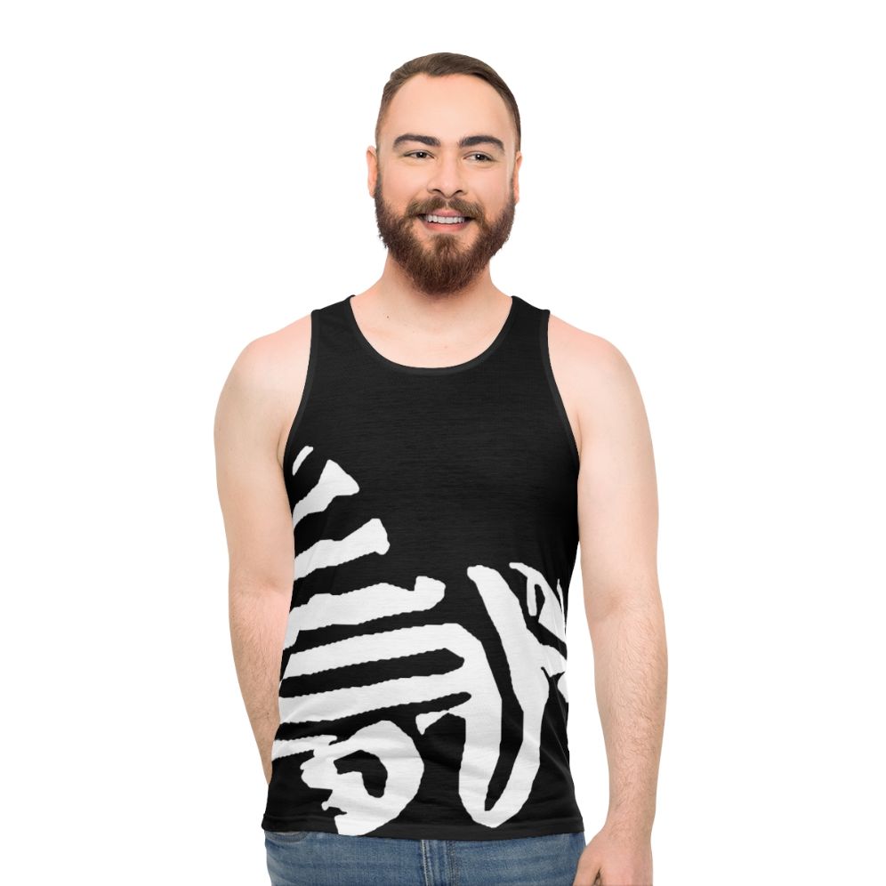 Zebra Pleco Unisex Tank Top