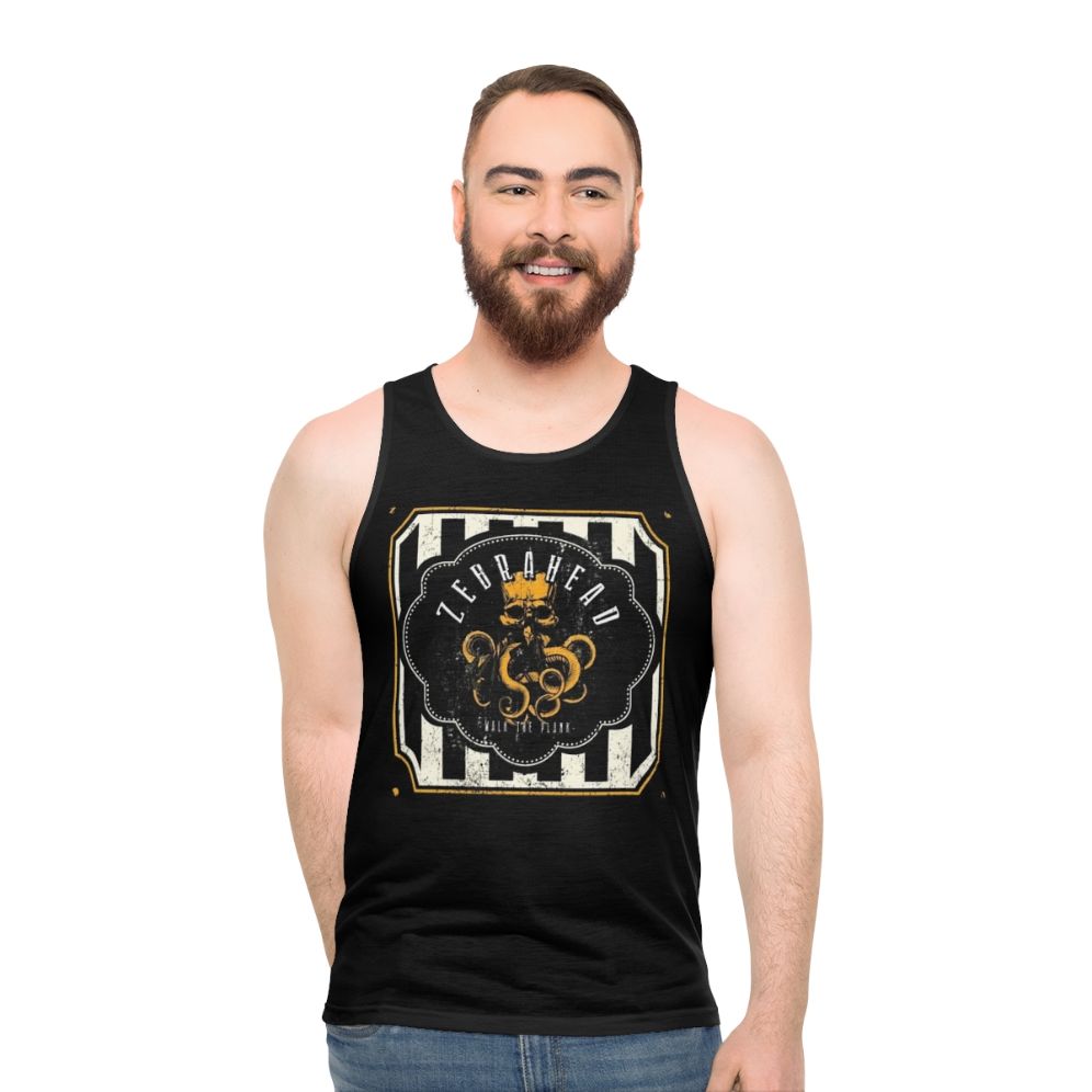 Zebrahead Walk The Plank Octo Skull Unisex Punk Rock Tank Top