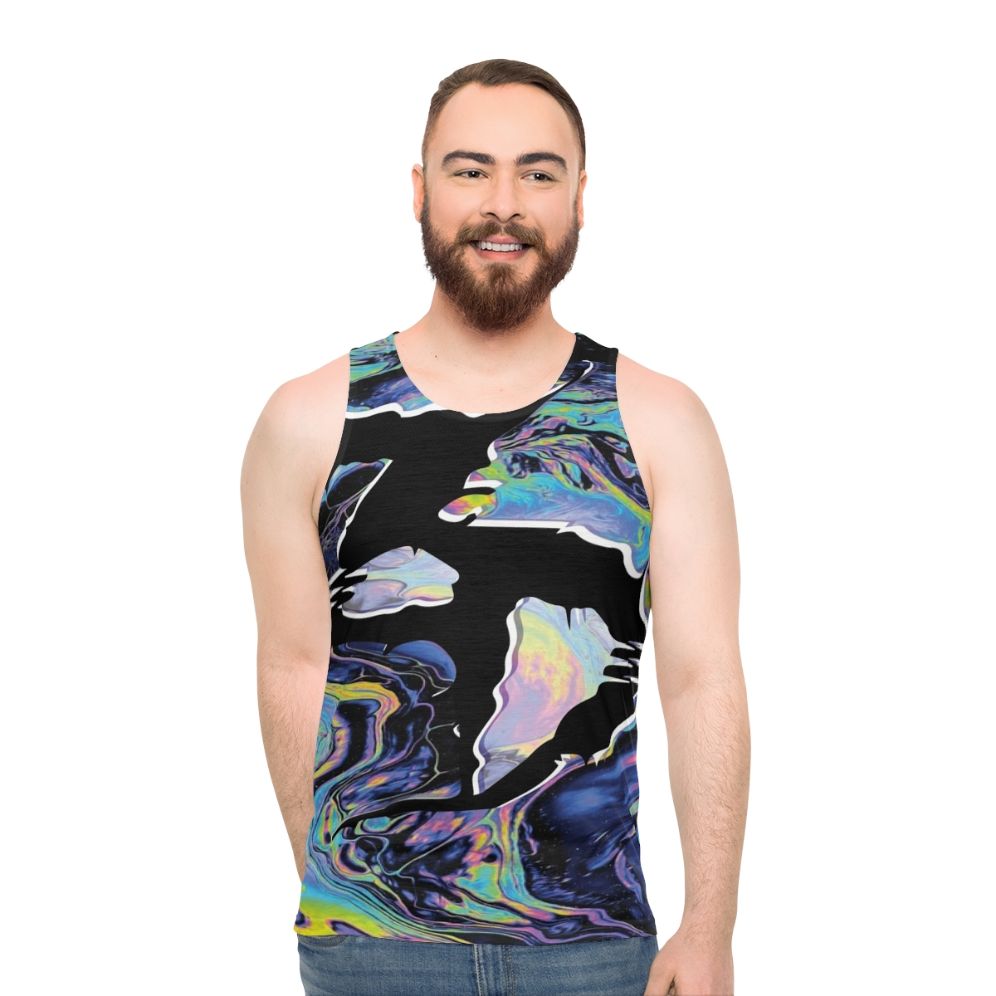 Zeds Dead Unisex Tank Top with Trippy Design