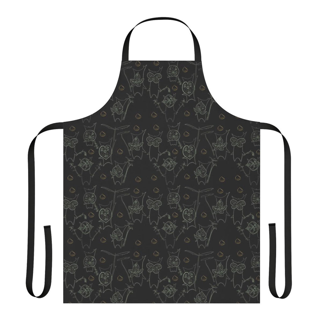 Zelda-inspired apron featuring Koroks, a popular character from The Legend of Zelda: Breath of the Wild game