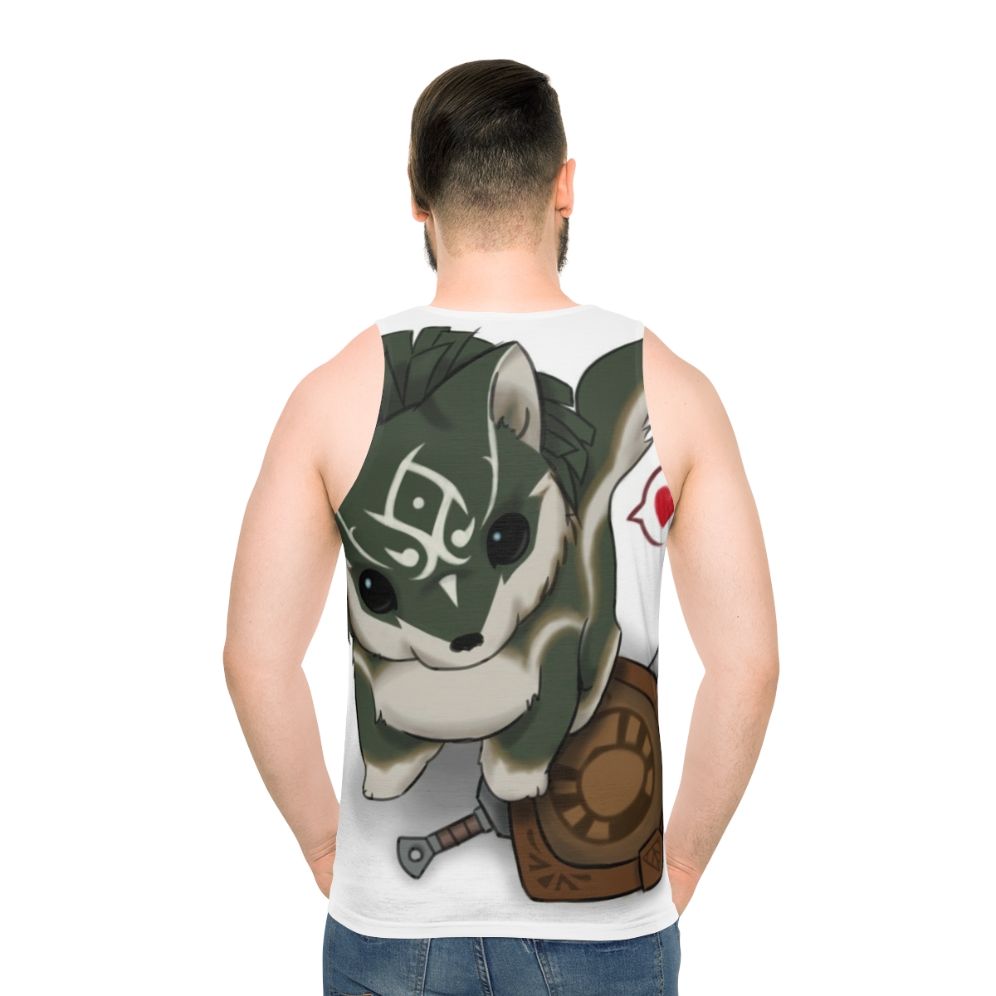 Zelda Wolf Link Unisex Tank Top