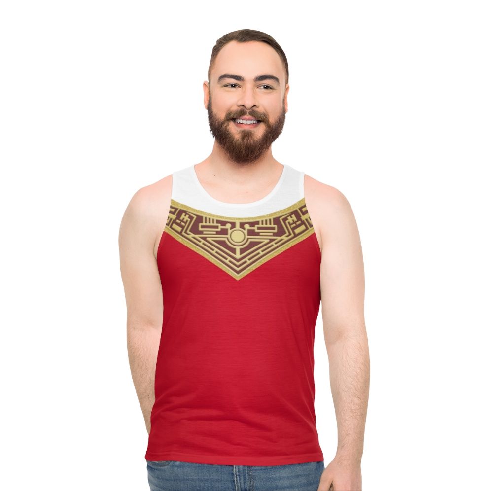 Zeo Red Unisex Tank Top