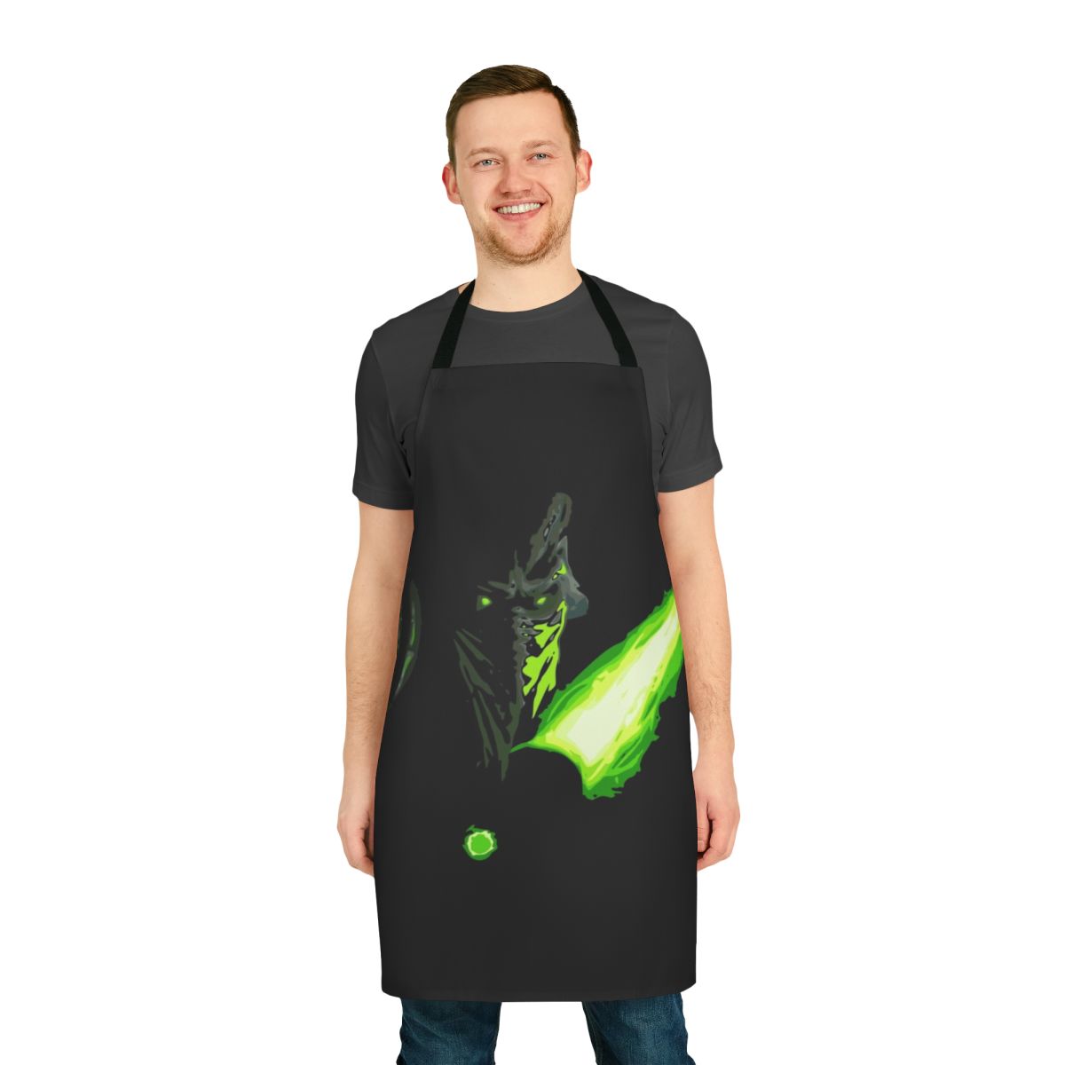 Zeratul-inspired apron featuring the iconic Dark Templar character from the StarCraft universe