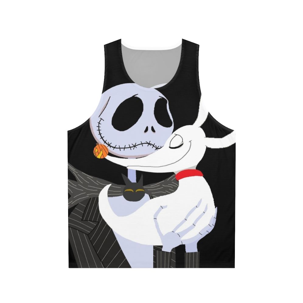 Zero the Ghost Dog from The Nightmare Before Christmas Unisex Tank Top