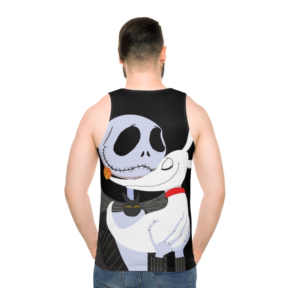 Zero the Ghost Dog from The Nightmare Before Christmas Unisex Tank Top