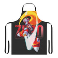 Zero Mega Man inspired apron with classic gaming graphics