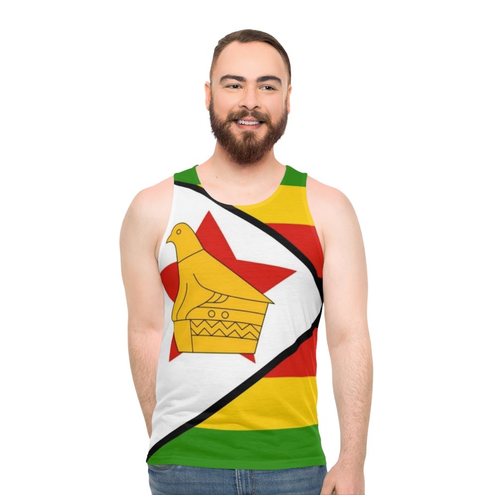 Zimbabwe Unisex Tank Top