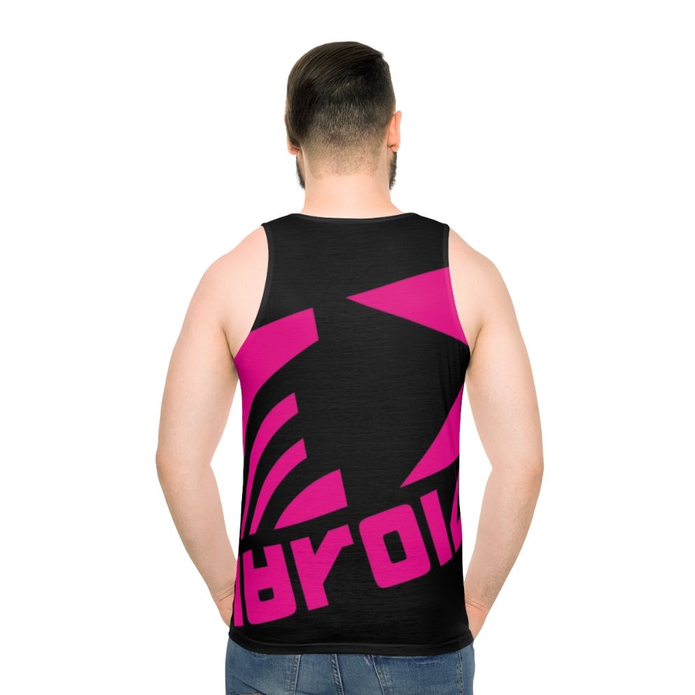 Zink Navy Deca Logo Tee Unisex Tank Top