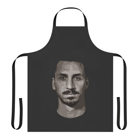 Zlatan Ibrahimovic Inspired Sketch Design Apron